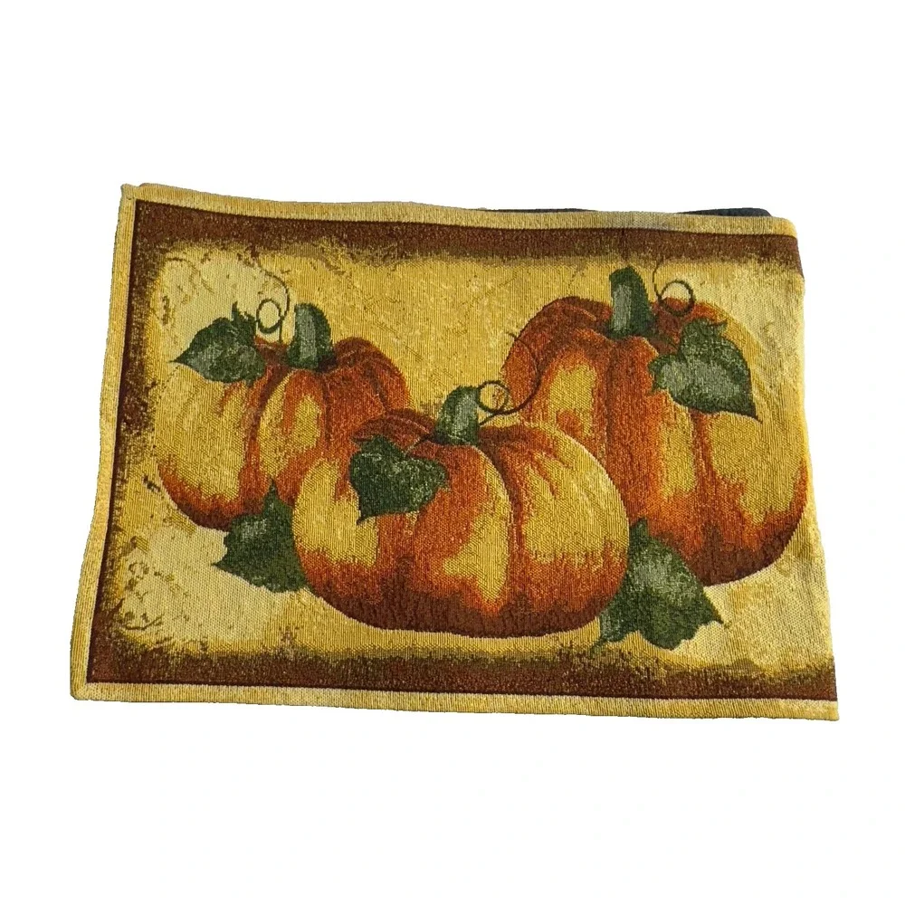 Fall Harvest Tapestry‎ Table Runner 12.5